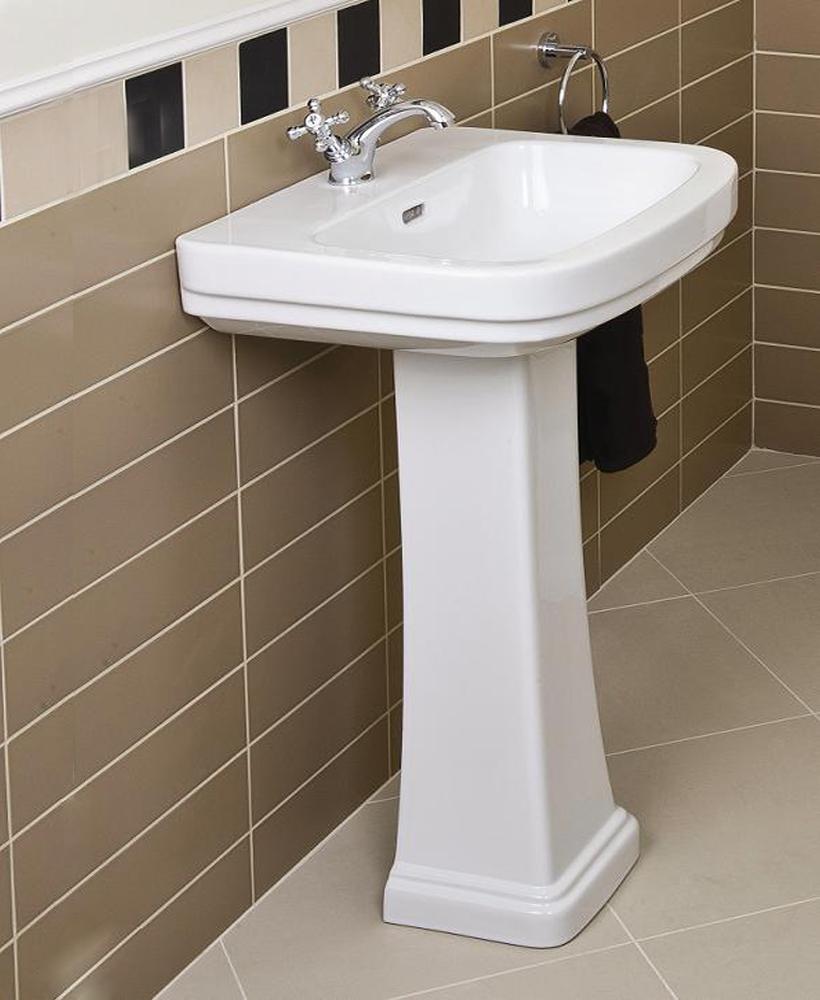RAK Decor Basin 55cm & Pedestal (1TH)