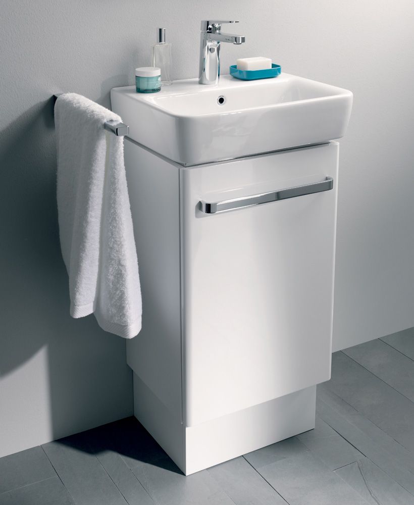 Twyford E200 550 White Vanity Unit Floor Standing