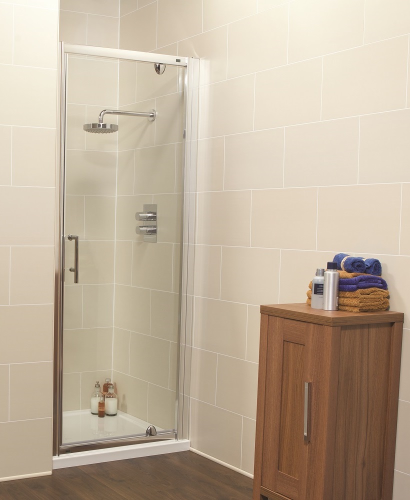 Kyra Range 760 Pivot Shower Door Adjustment 740 800mm