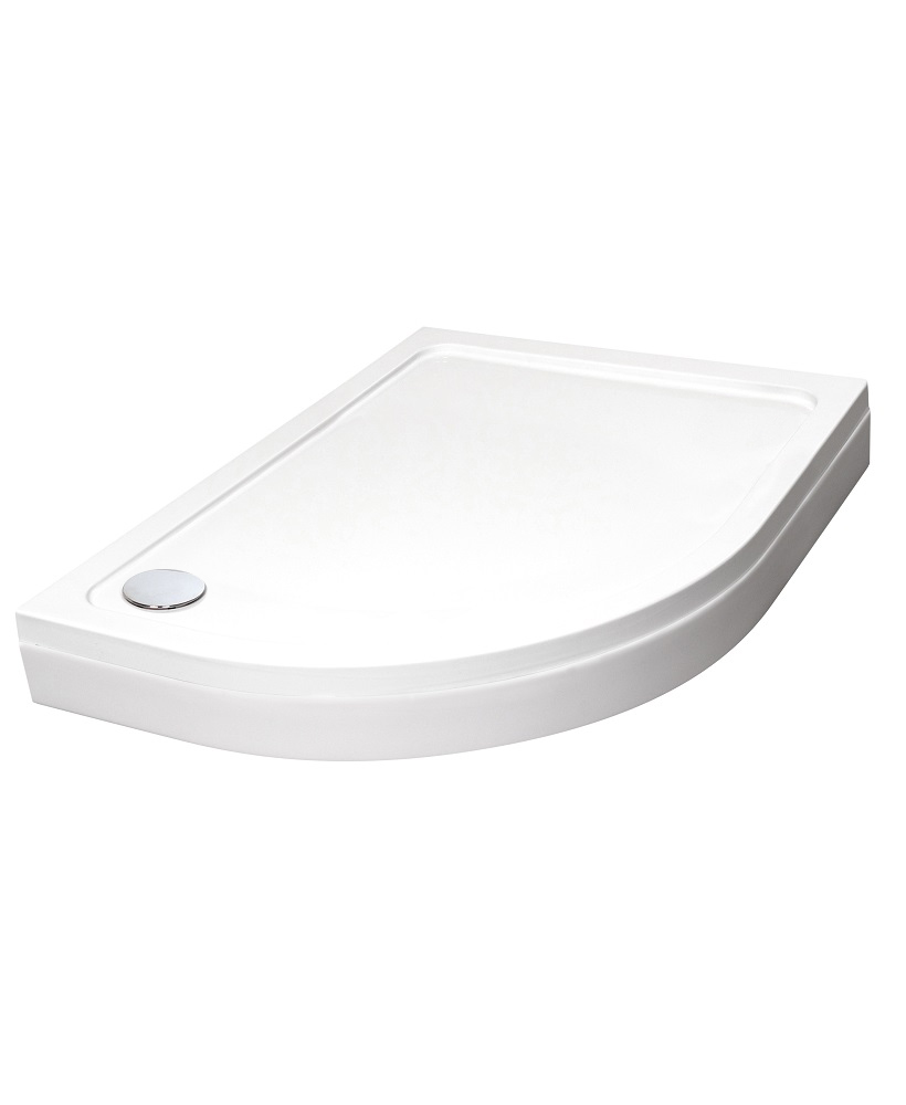 Easy Plumb Shower Trays Easy Plumb Slimline 1200 x 900 Offset Quadrant