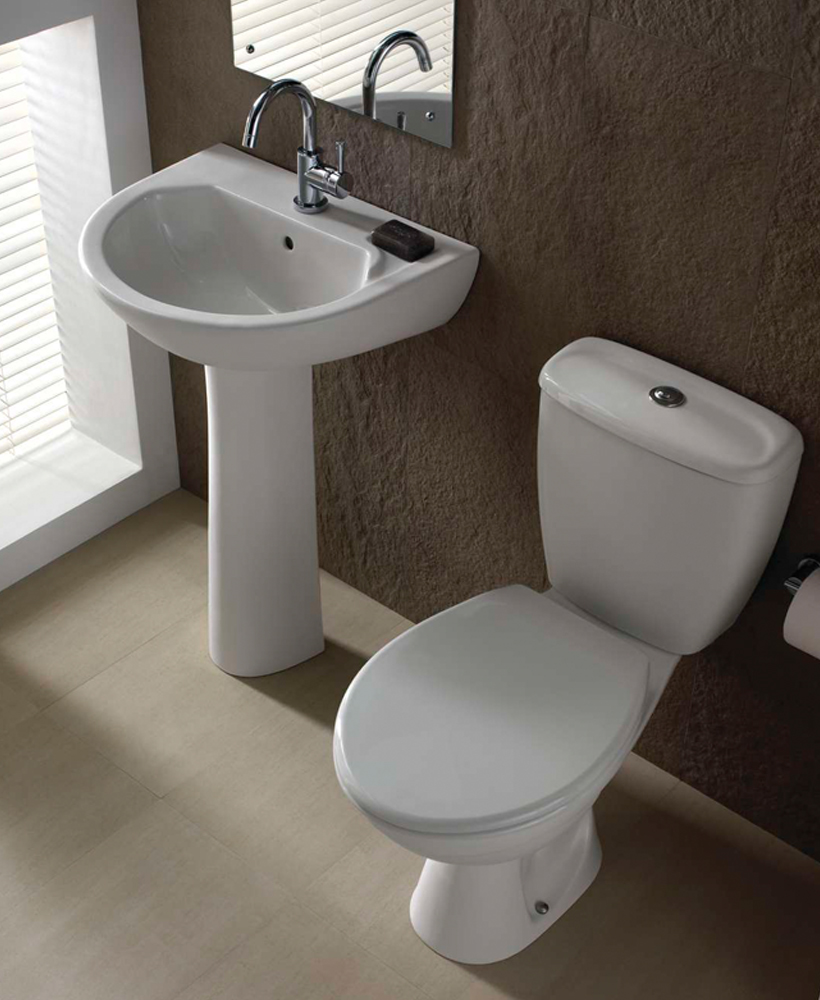Option Toilet and Wash Basin Set