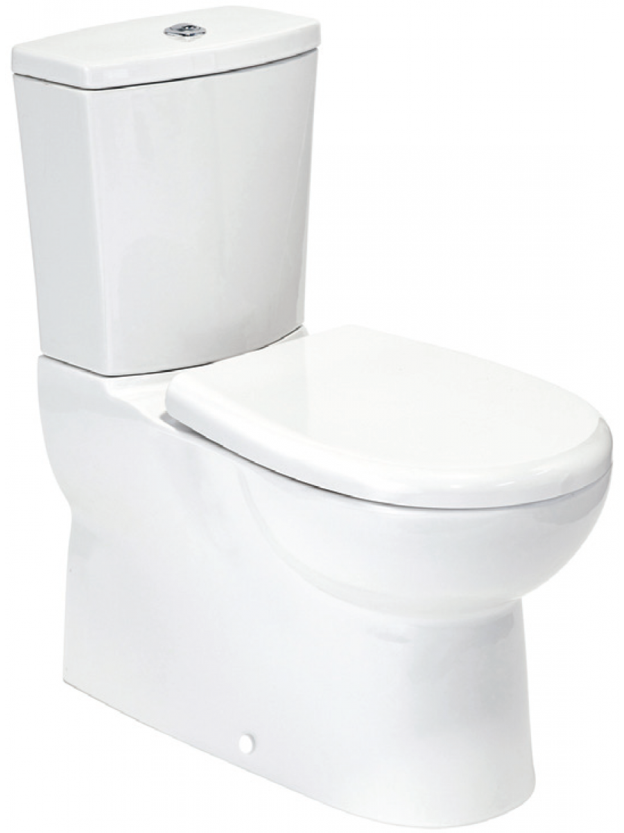 Close Coupled Toilets Ocean Multi Outlet Fully Shrouded Toilet with