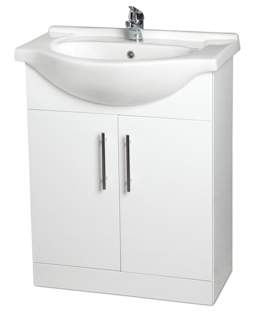 Blanco 65cm Vanity Unit & Basin and Tap
