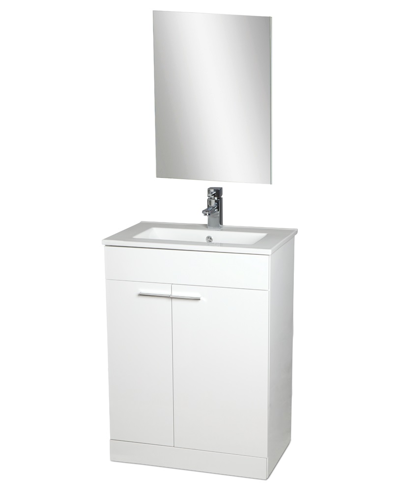 Floor Standing Vanity Units Spain 60cm Vanity Unit , Basin , Mirror AND Tap