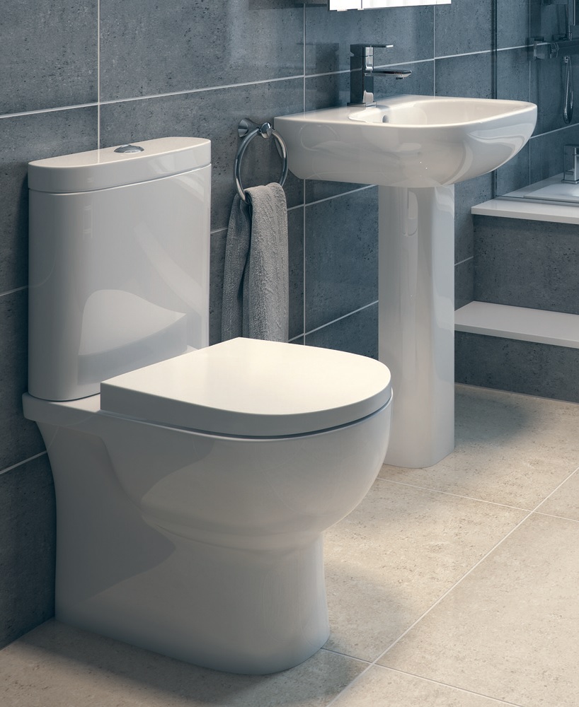 RAK Tonique Toilet and Washbasin Set
